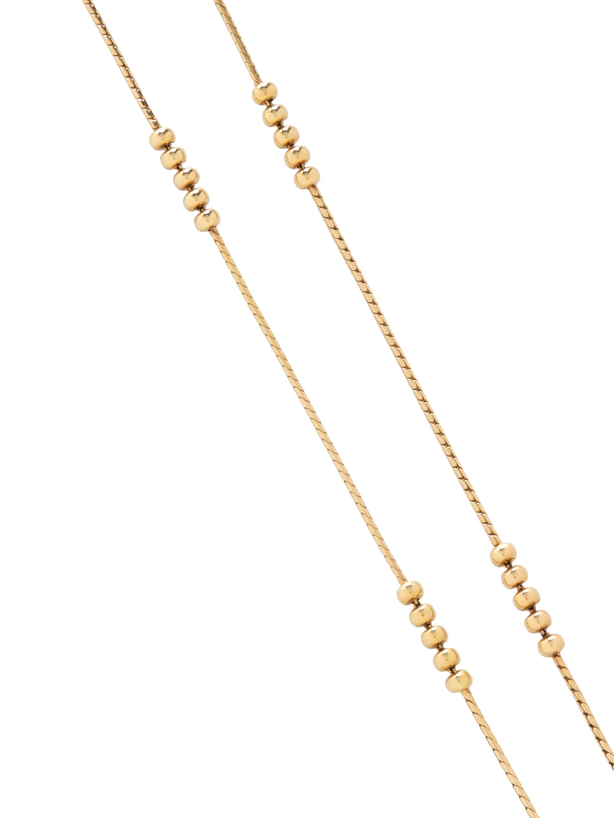 VAN CLEEF & ARPELS, YELLOW GOLD NECKLACE