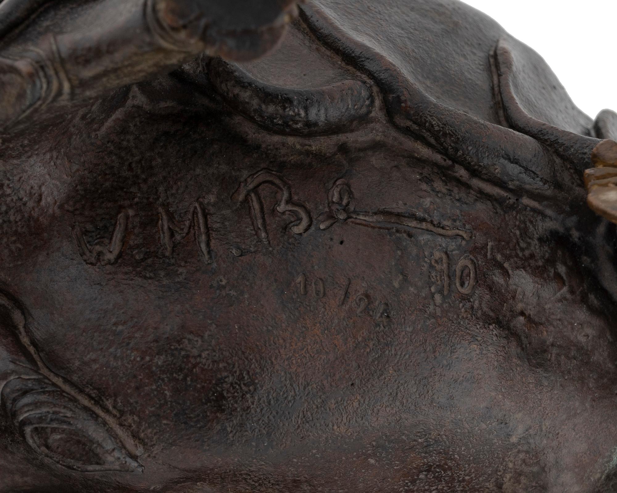 A Bronze Model of a Rhinoceros — 20TH CENTURY