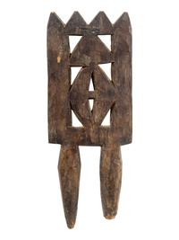 Two African Carved Wood Panels