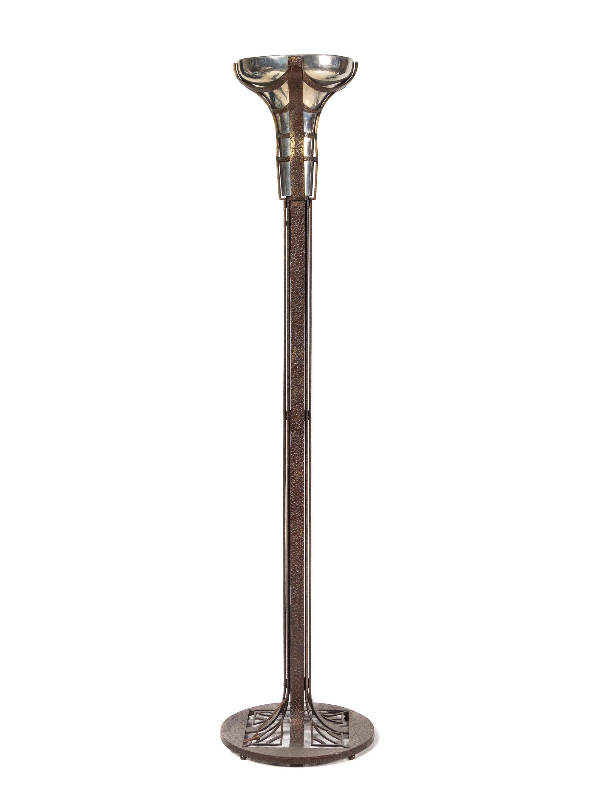 Art Deco Floor Lamp, c. 1930