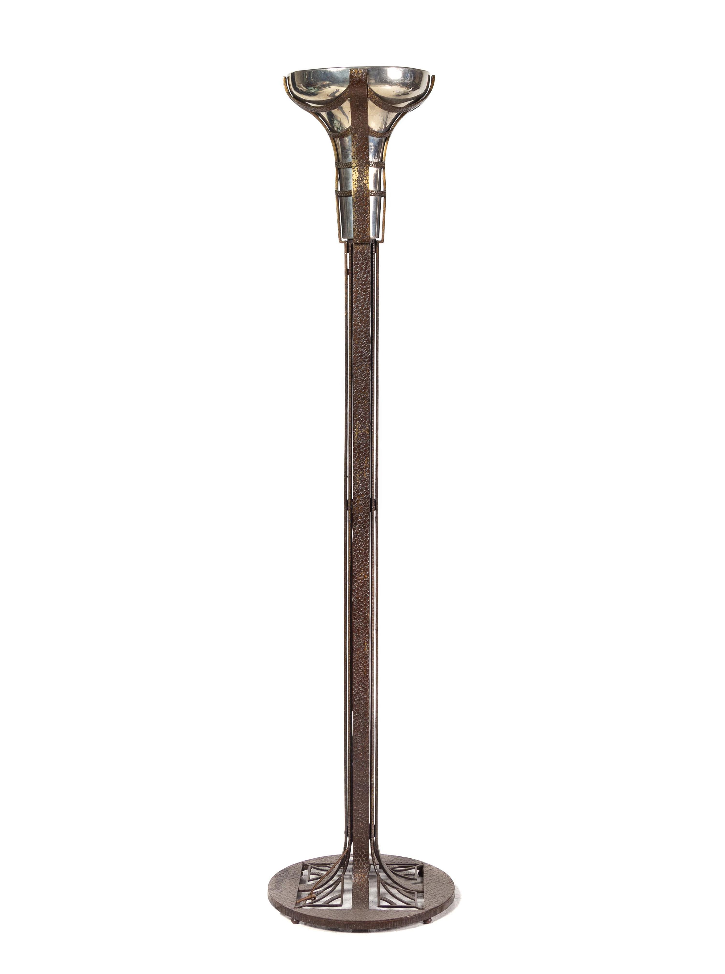 Art Deco Floor Lamp, c. 1930
