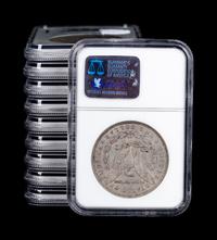 Ten Binion Collection $1 Coins