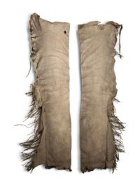 Chiricahua Apache Hide Leggings