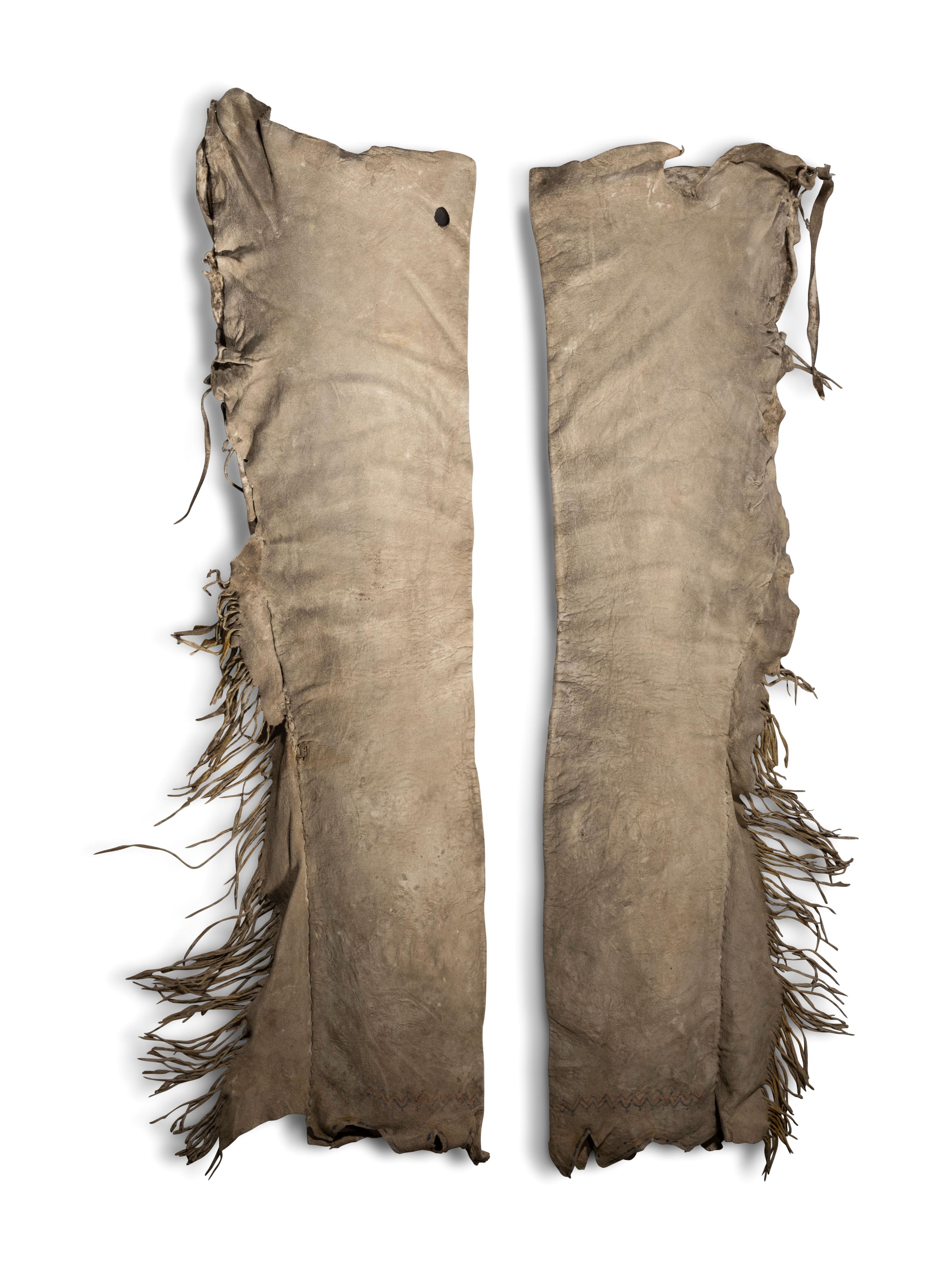 Chiricahua Apache Hide Leggings