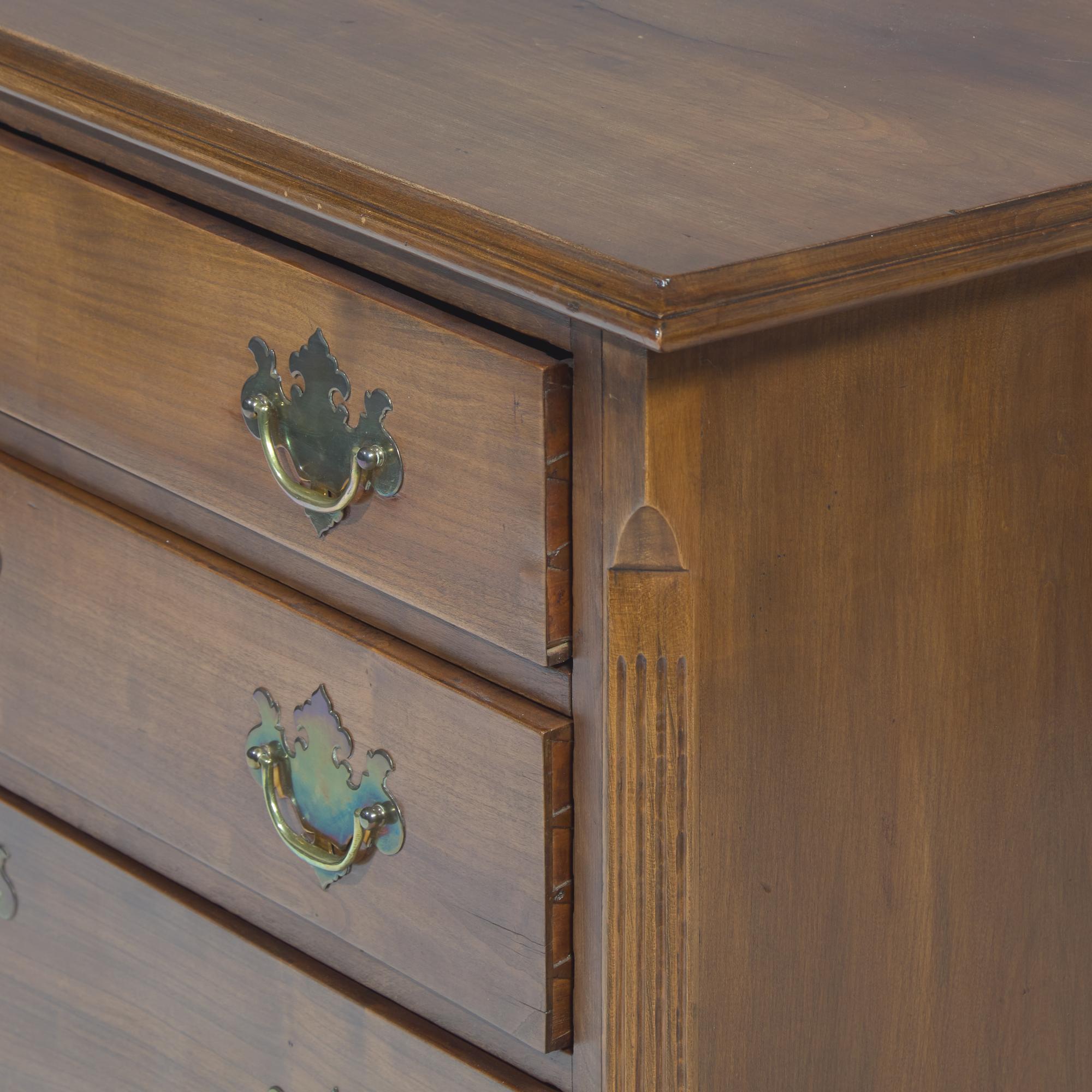 A Chippendale Cherry Chest of Drawers