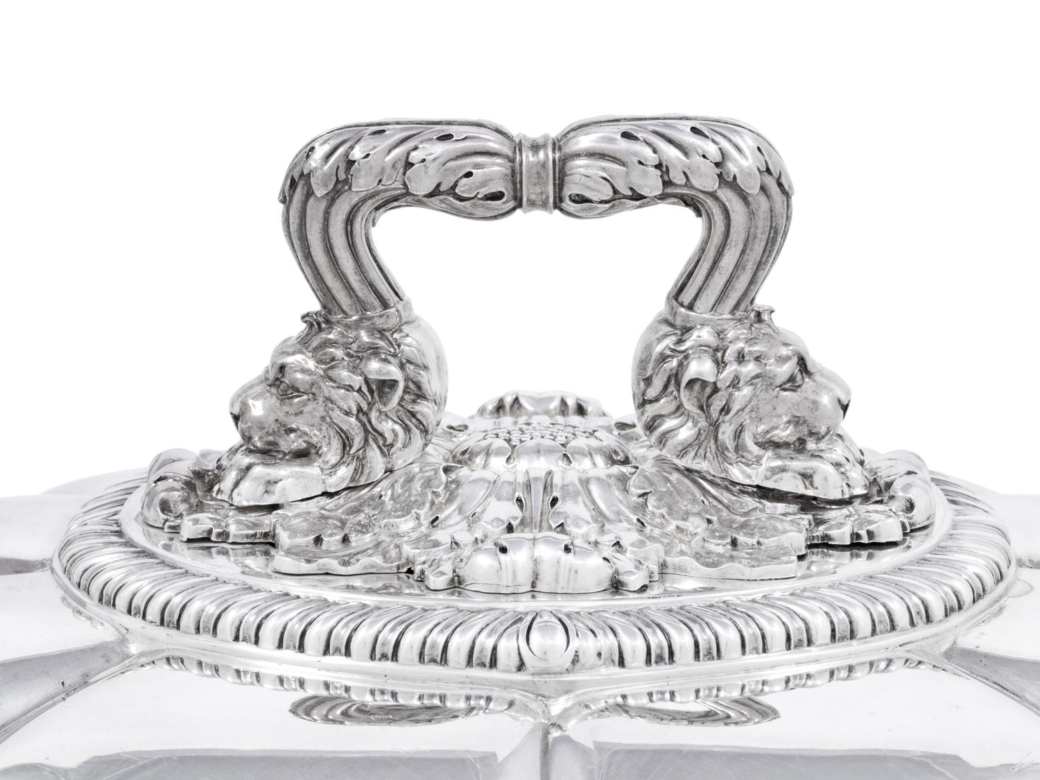 A Paul Storr George III Silver Cloche