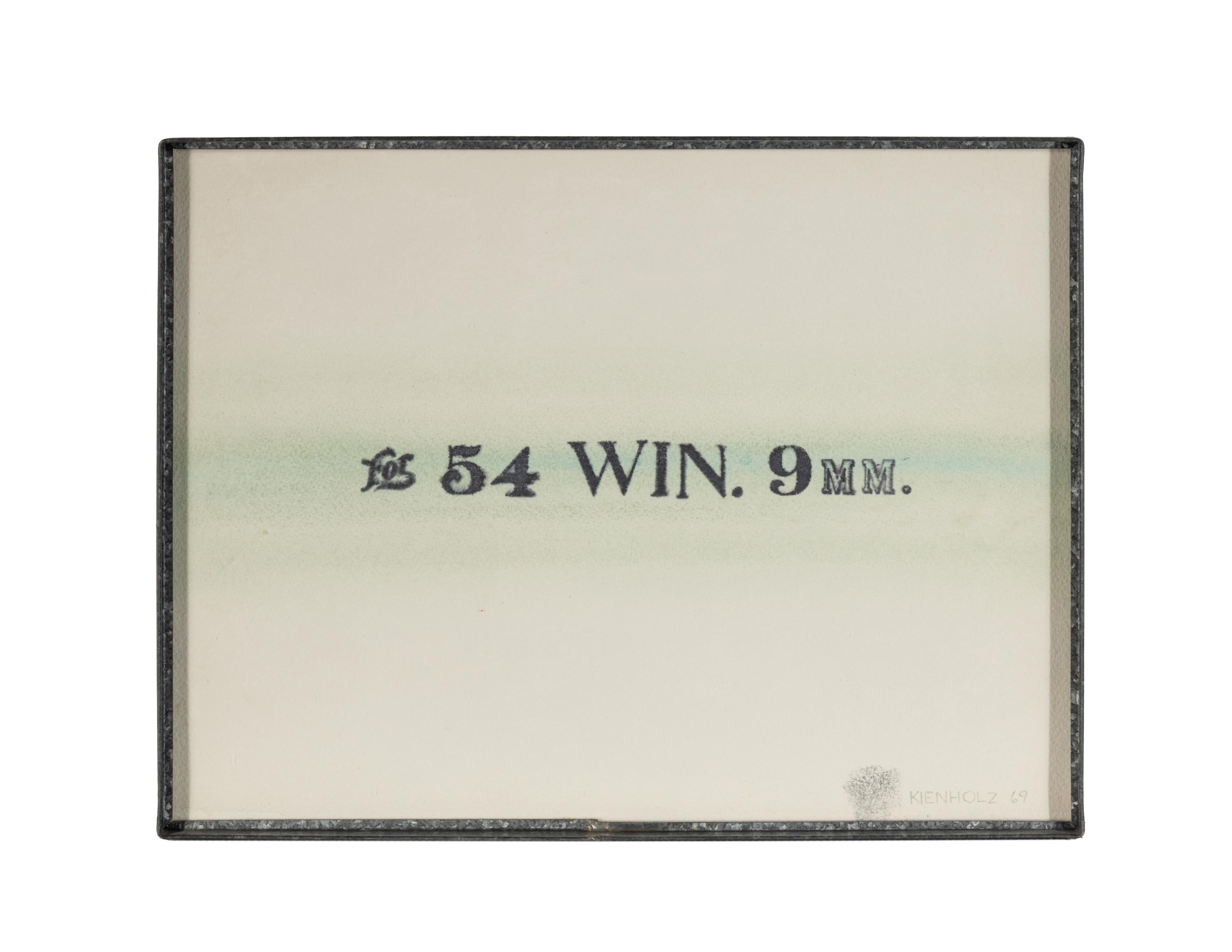 For 54 WIN. 9MM. , 1969