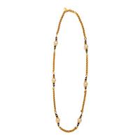 Chanel, Gripoix Pearl Station Necklace