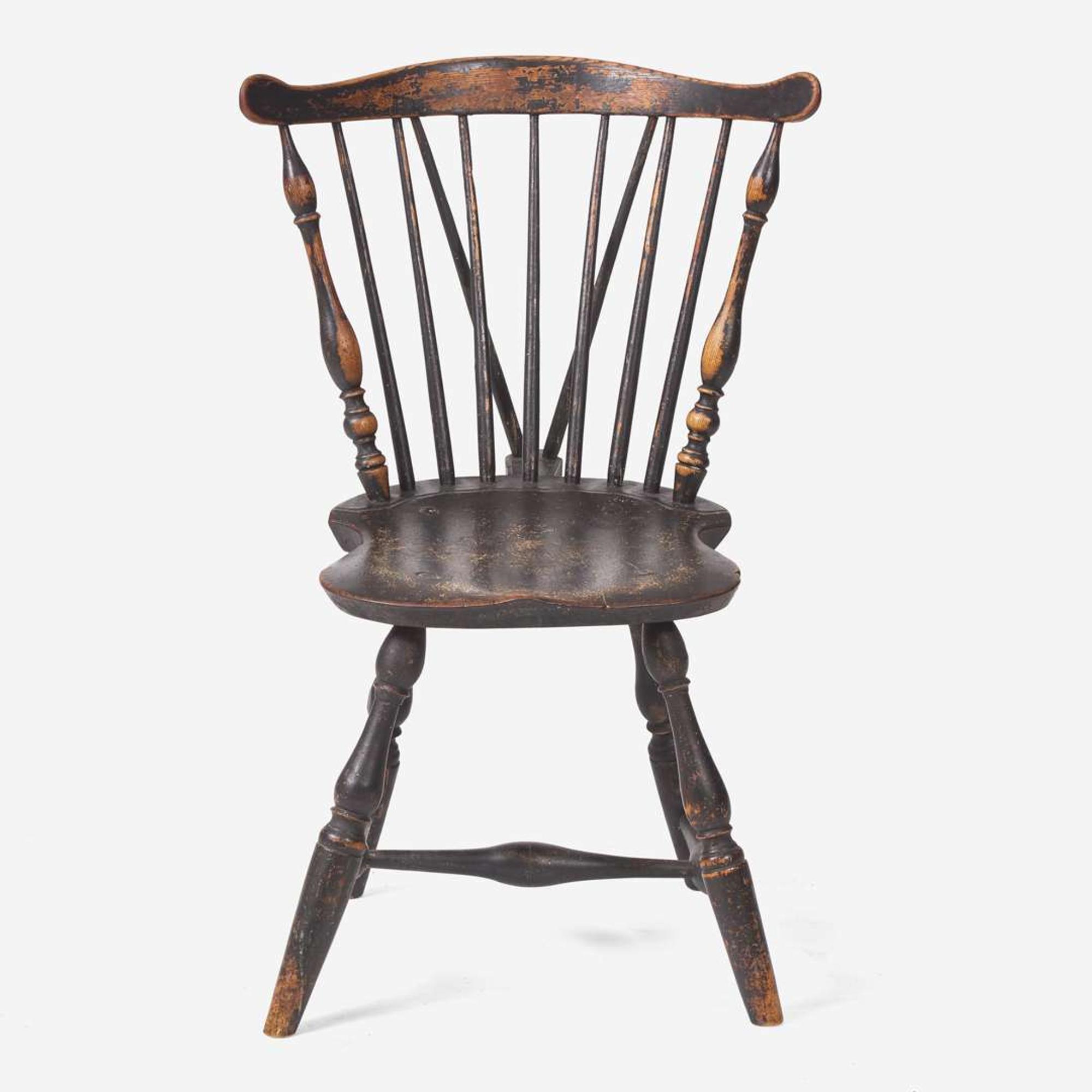 A child's Windsor side chair late 18th century