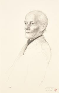 Portrait of Charlie Hewins, In Profile, 2001