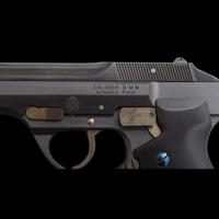 *Norton DP-75 Experimental Pistol in Custom Case with Miniature by Raymond Hutchens