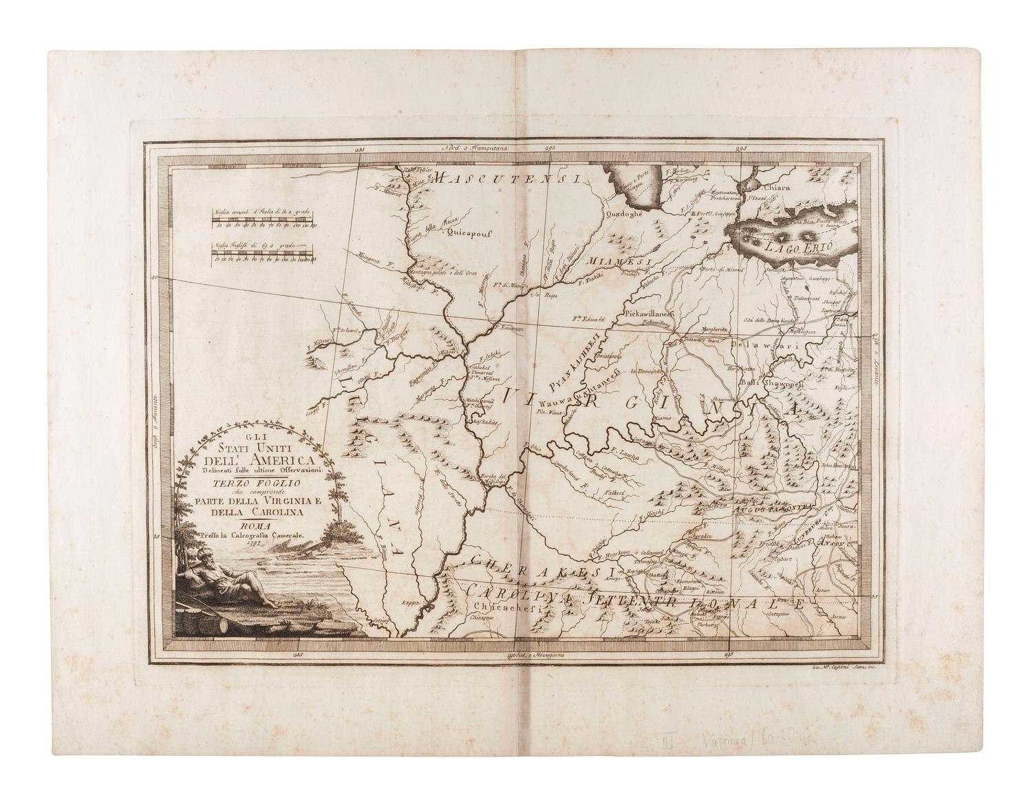 [MAPS & ATLASES]. CASSINI, Giovanni Maria (1745-1824).
