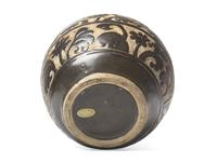 A Chinese Cizhou Style Carved Stoneware Jar