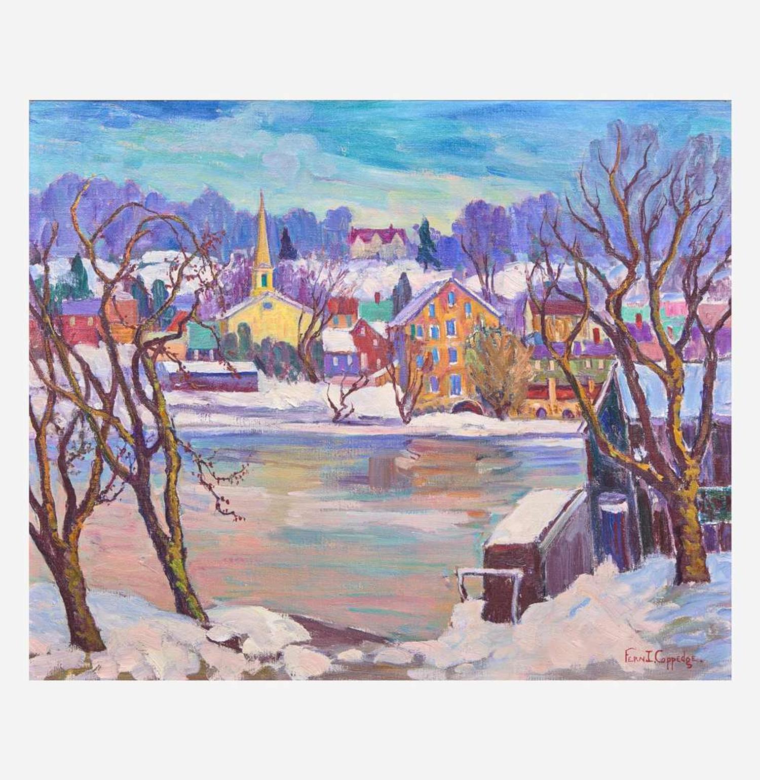Fern Isabel Coppedge (American, 1883–1951) Winter From Skillman's