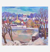 Fern Isabel Coppedge (American, 1883–1951) Winter From Skillman's