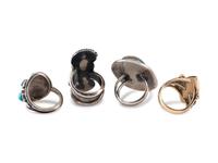 Navajo and Zuni Rings