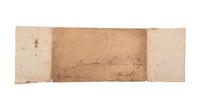 [SLAVERY & ABOLITION]. A group of three letters related to enslaved individuals, comprising: