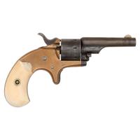 Colt Old Line Open Top Revolver with Ivory Grips