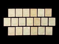 A Group of 19 1933 Goudey Baseball Cards,