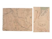 [LATE INDIAN WARS]. A group of manuscript and print ephemera related to the late Indian Wars era and western territories, highlighted by an 1884 petition to President Chester Arthur from prominent New Mexico Territory representatives.