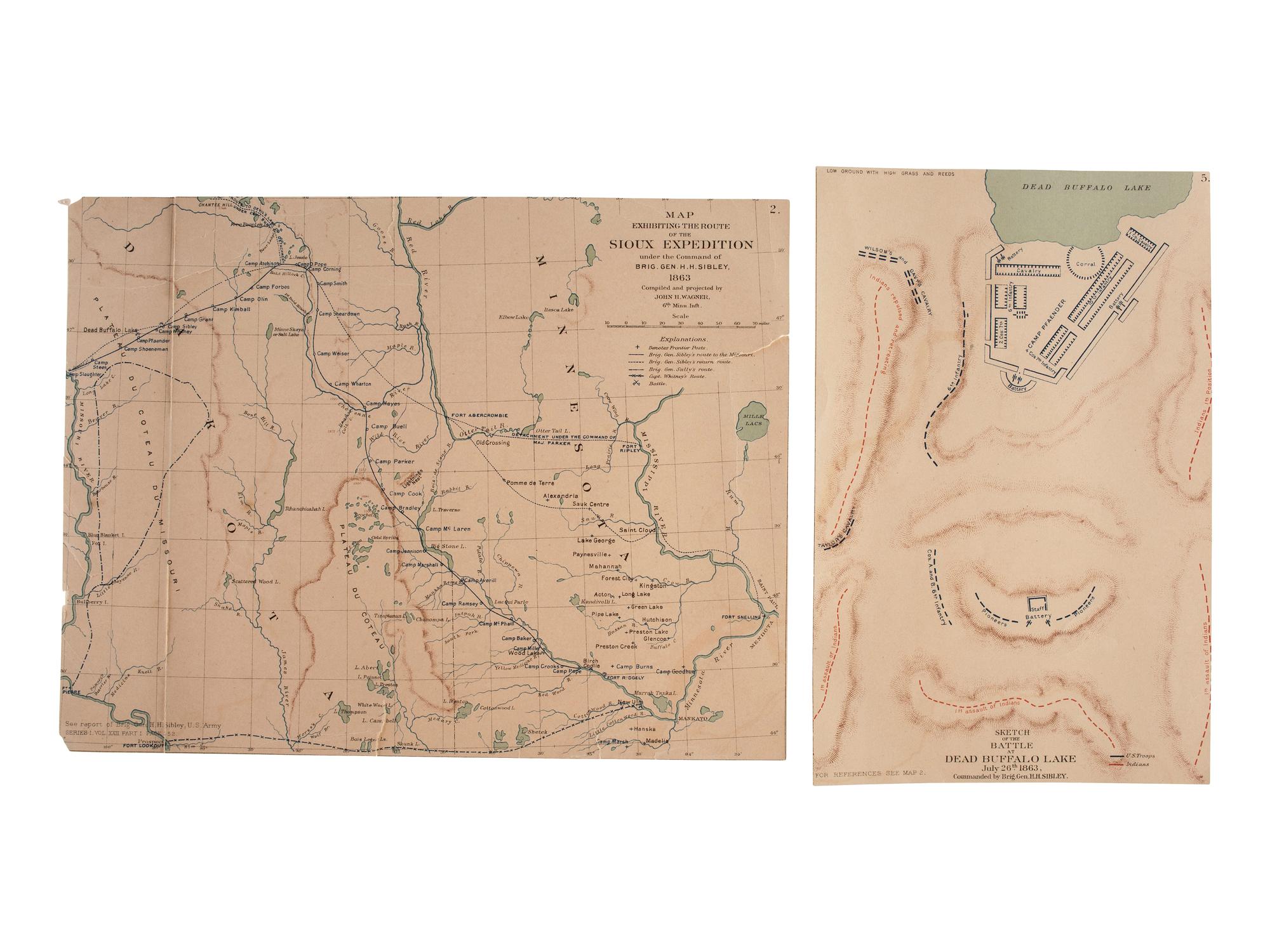 [LATE INDIAN WARS]. A group of manuscript and print ephemera related to the late Indian Wars era and western territories, highlighted by an 1884 petition to President Chester Arthur from prominent New Mexico Territory representatives.