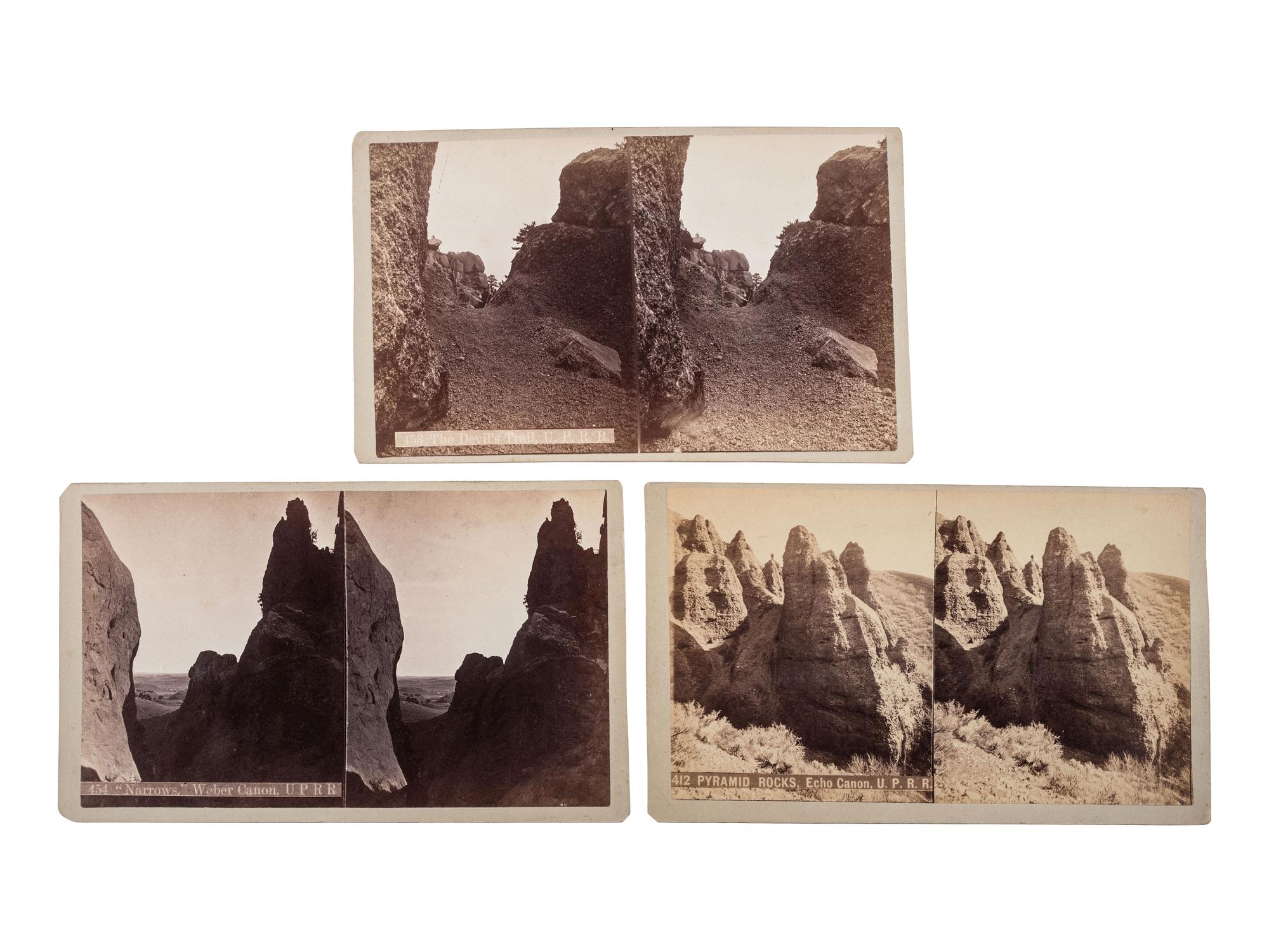 [WESTERN AMERICANA]. 33 photographs of California & Colorado scenery.