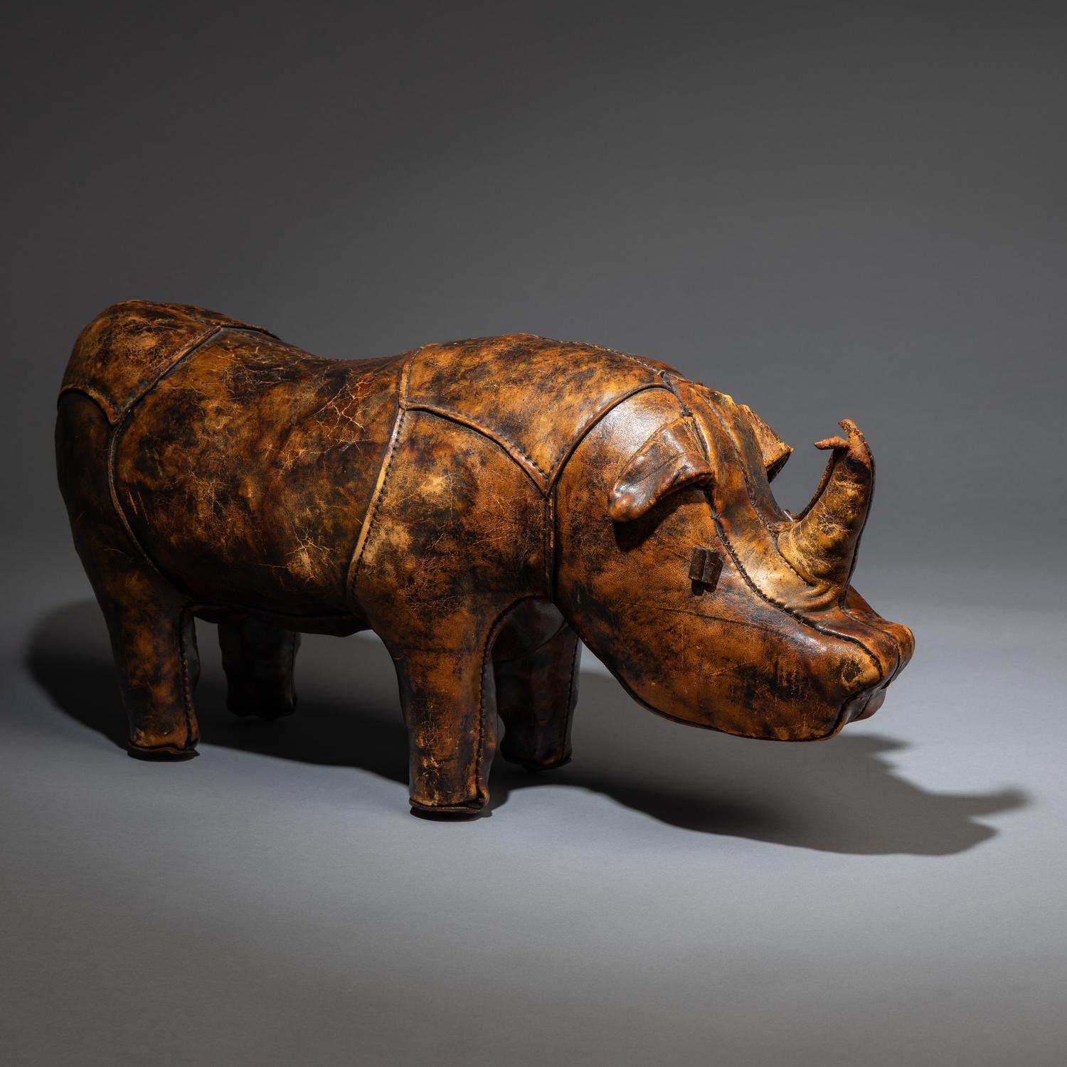 Rhinoceros footstool for Omersa, c. 1960