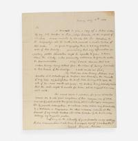 [Americana] Adams, Abigail Autograph Letter, signed