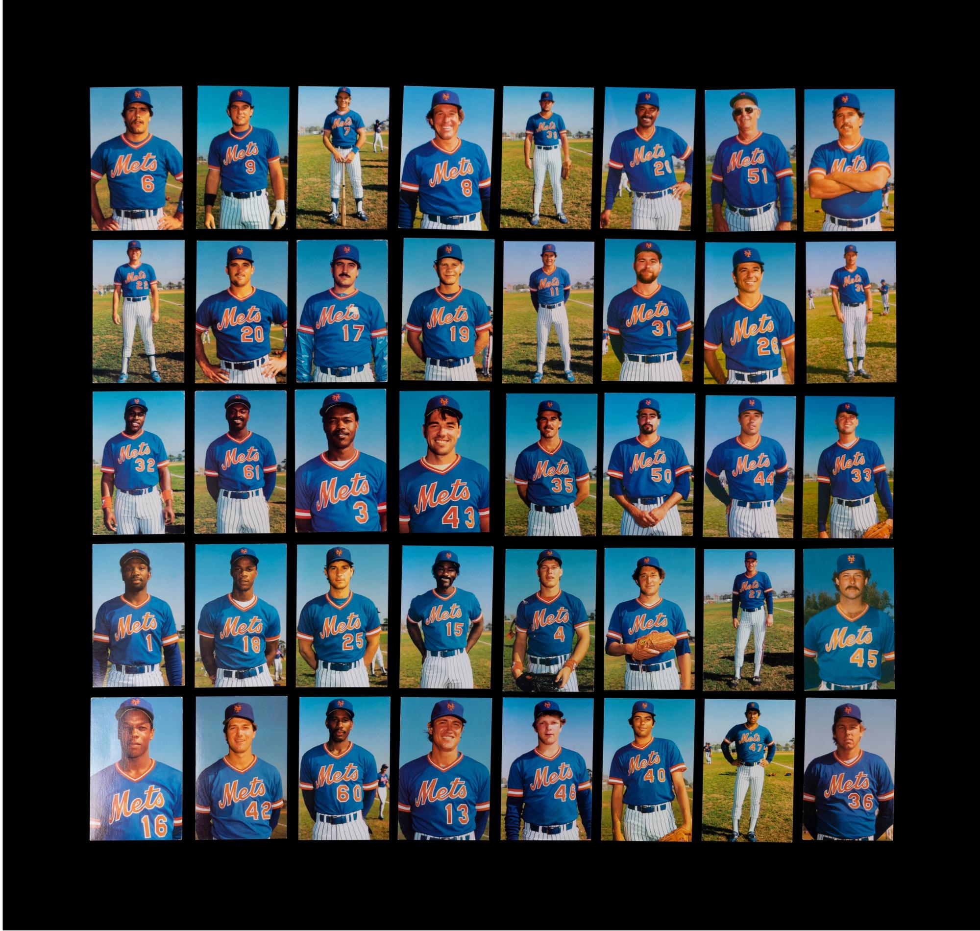 A Group of New York Mets Baseball Cards Ephemera and Signed Autographs