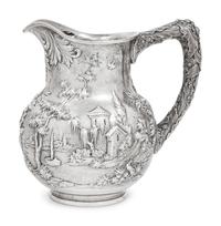 A S. Kirk & Son ' Castle' Pattern Water Pitcher
