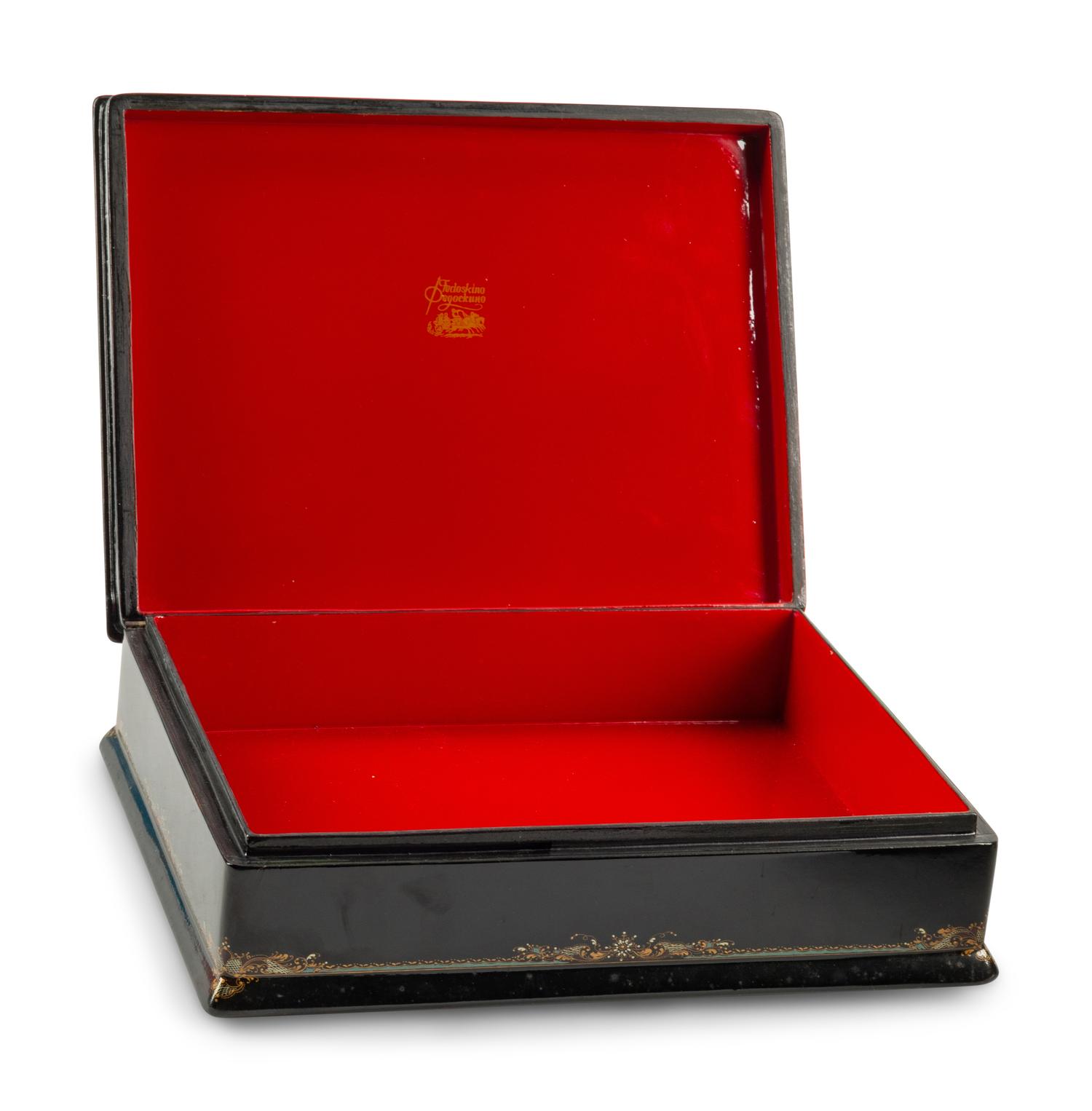 Three Russian Lacquer Boxes