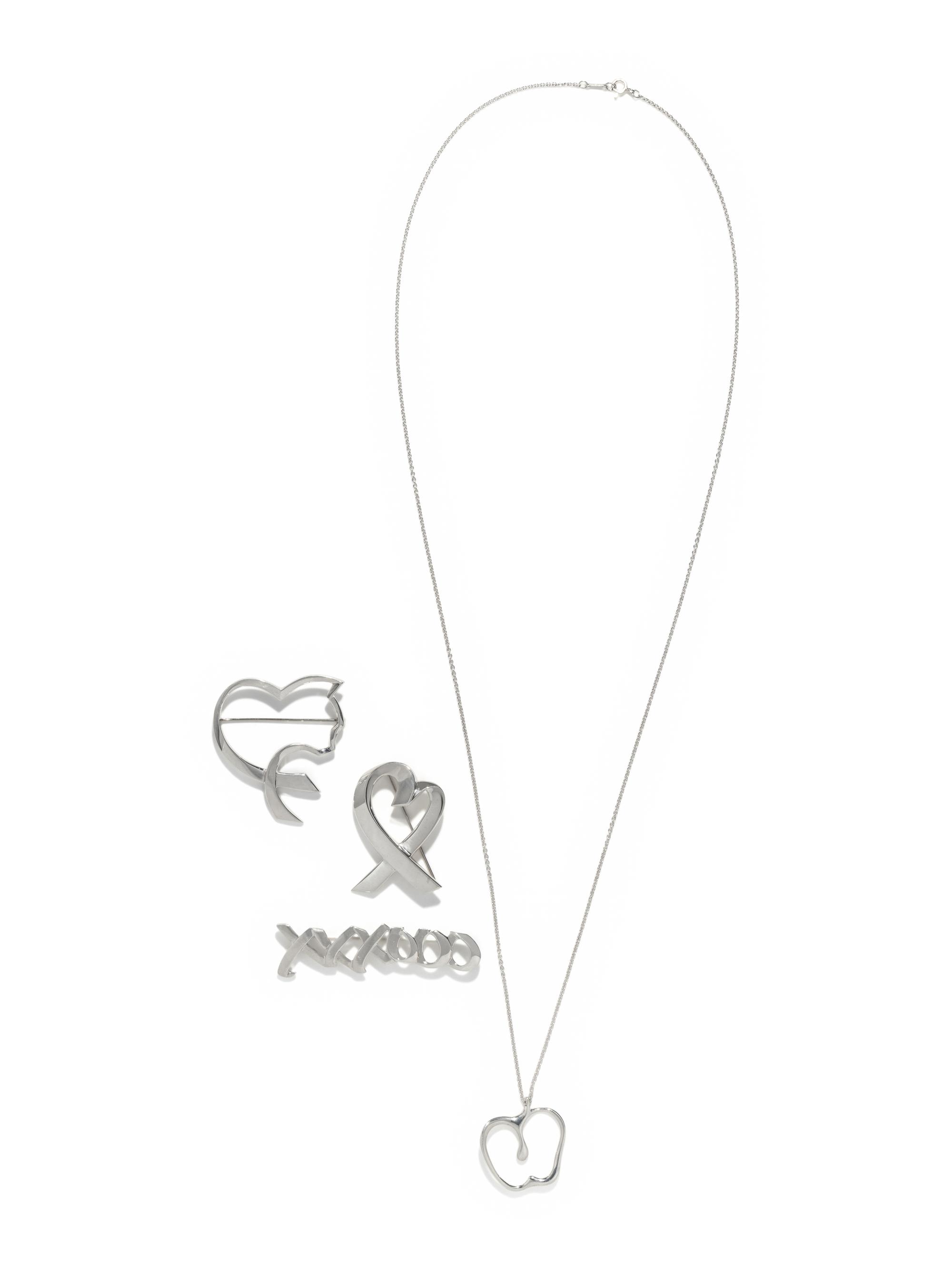 TIFFANY & CO., COLLECTION OF ELSA PERETTI AND PALOMA PICASSO STERLING SILVER JEWELRY