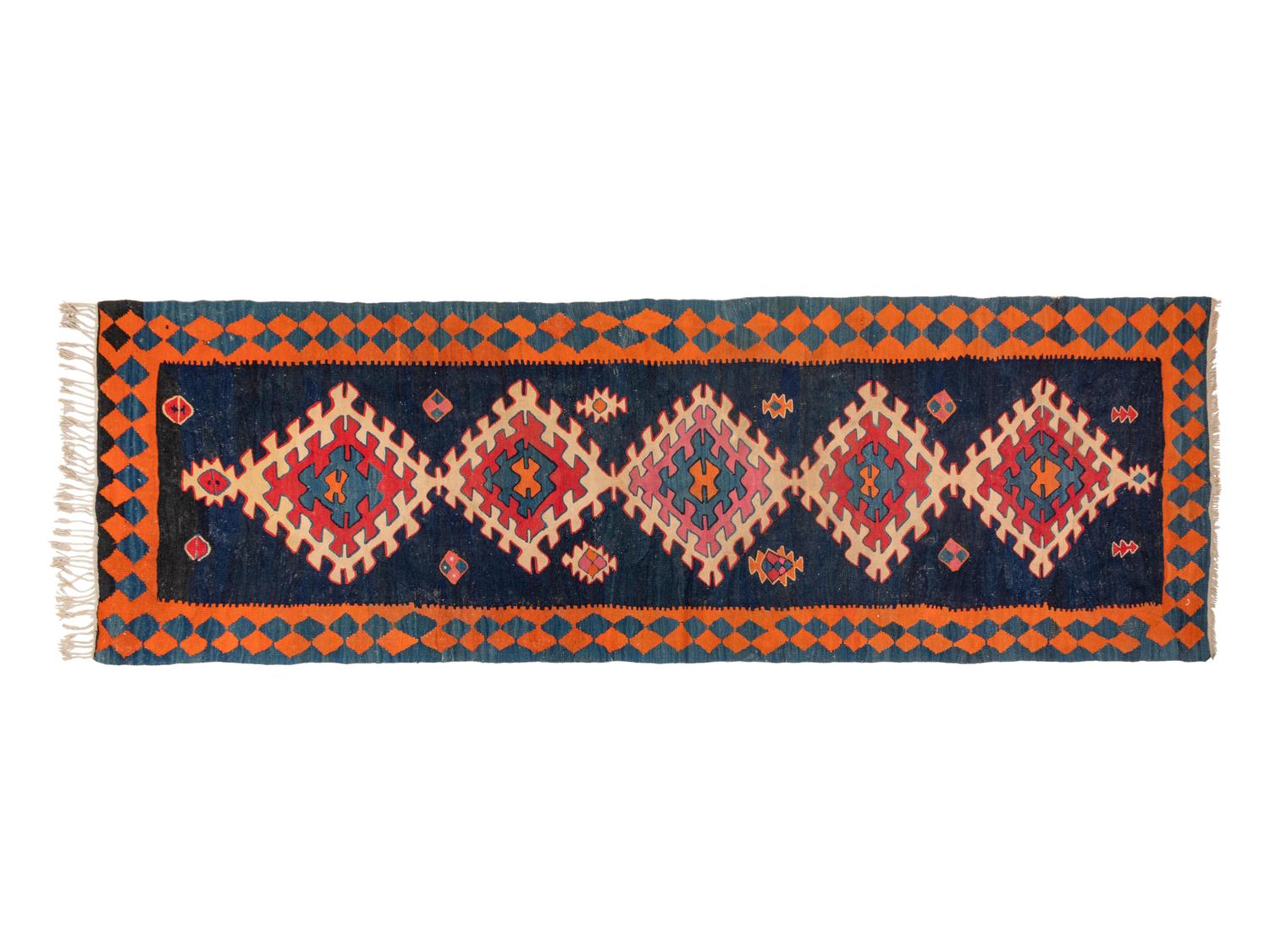 A Kilim Wool Runner