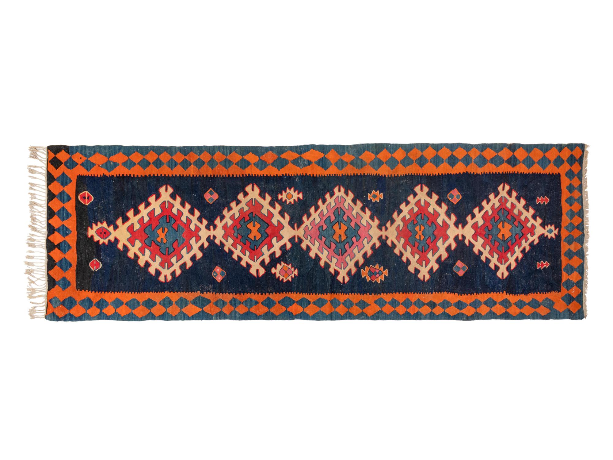 A Kilim Wool Runner