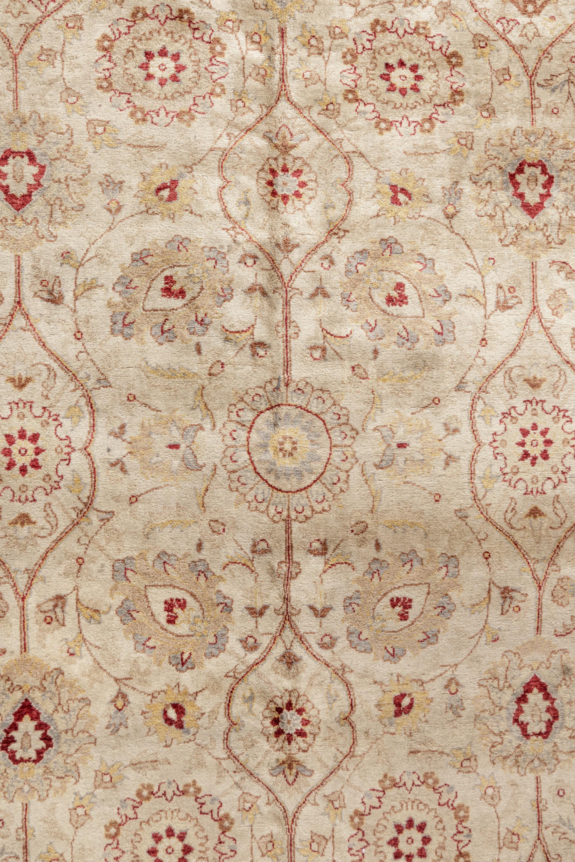 An Agra Style Wool Rug