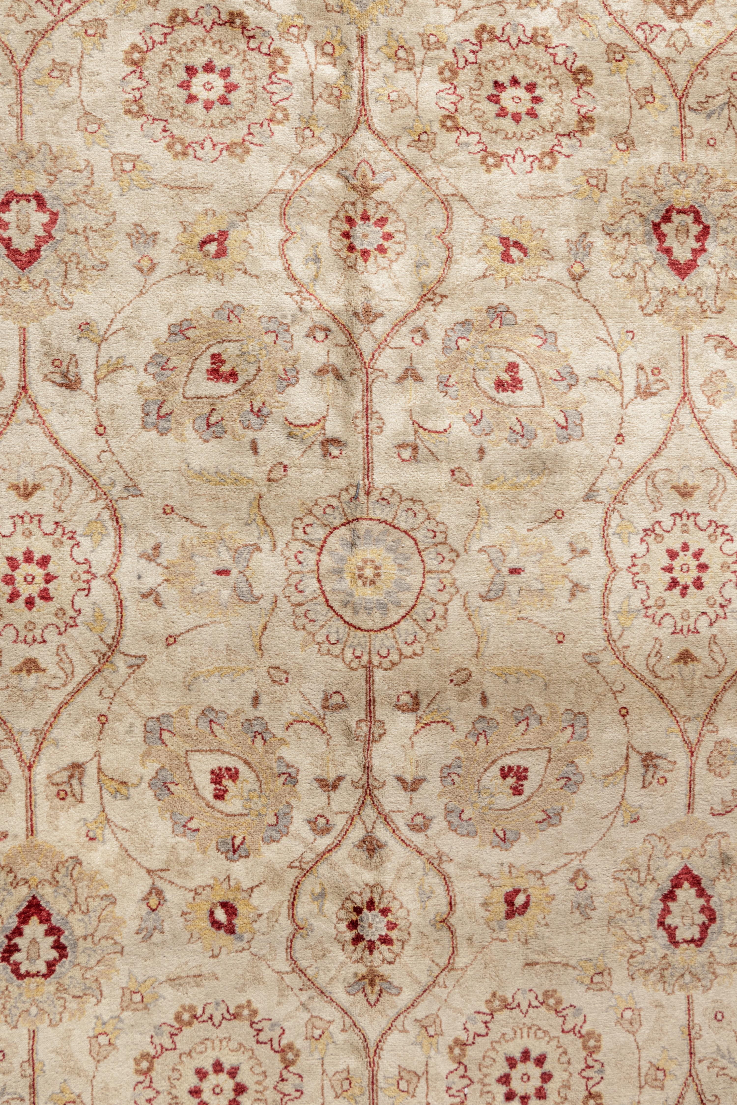 An Agra Style Wool Rug