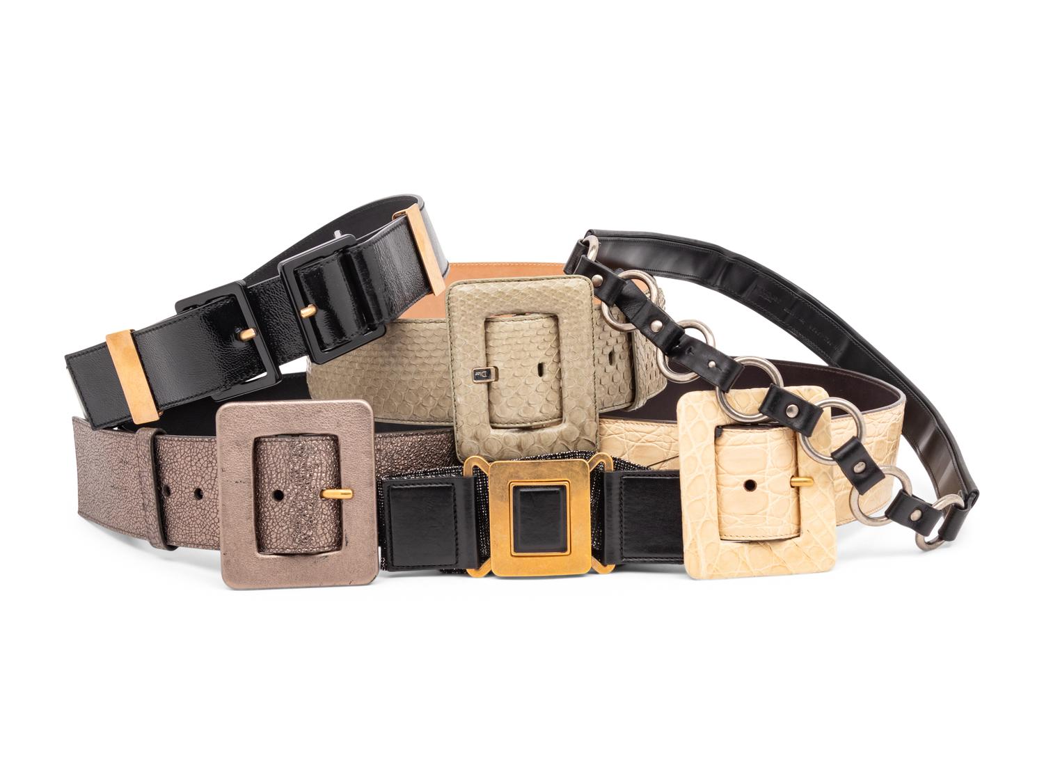 Yves Saint Laurent & Christian Dior, Six Belts