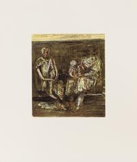 Henry Moore, (British, 1898-1986), Shelter Sketchbook
