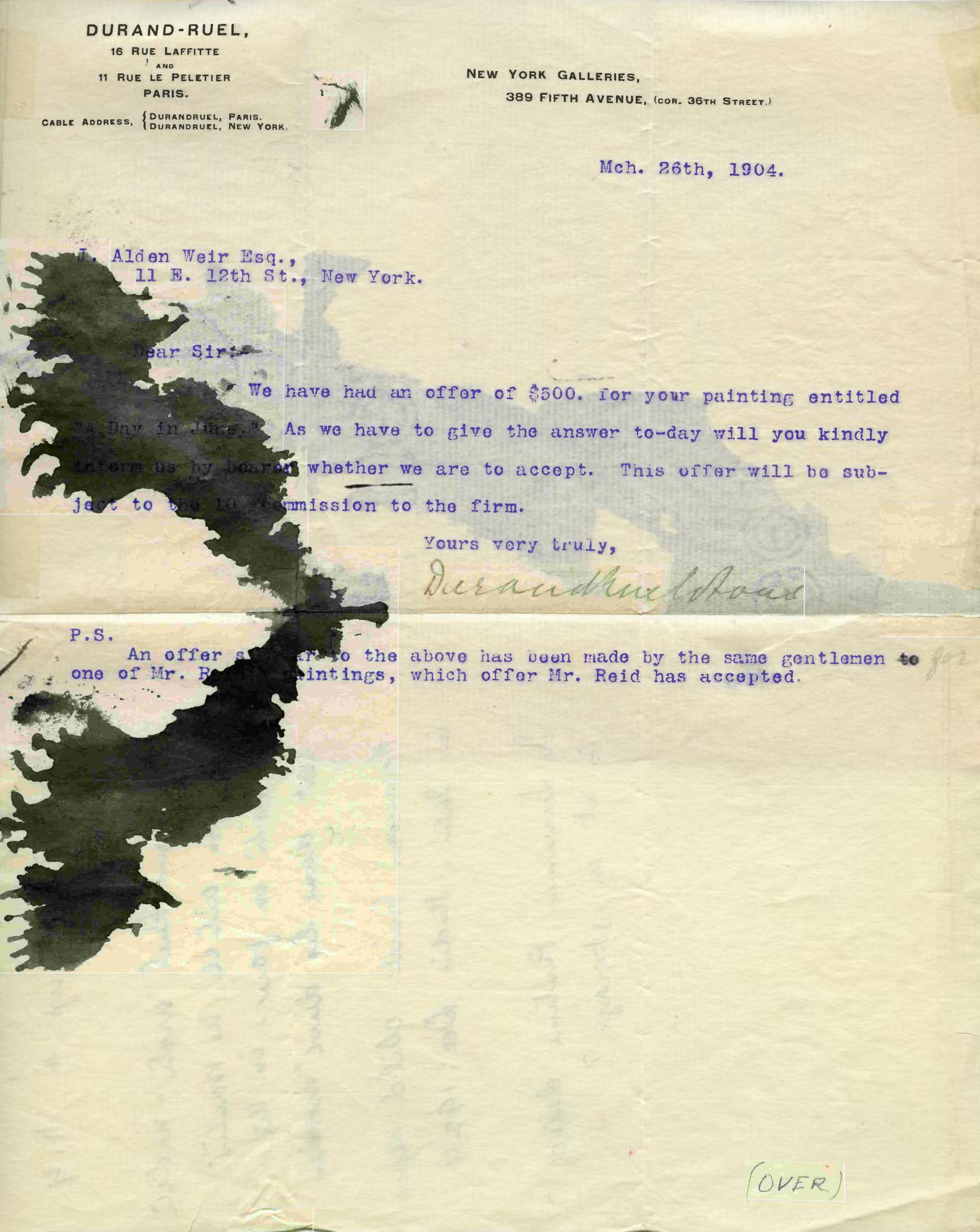 Day in June , c. 1903