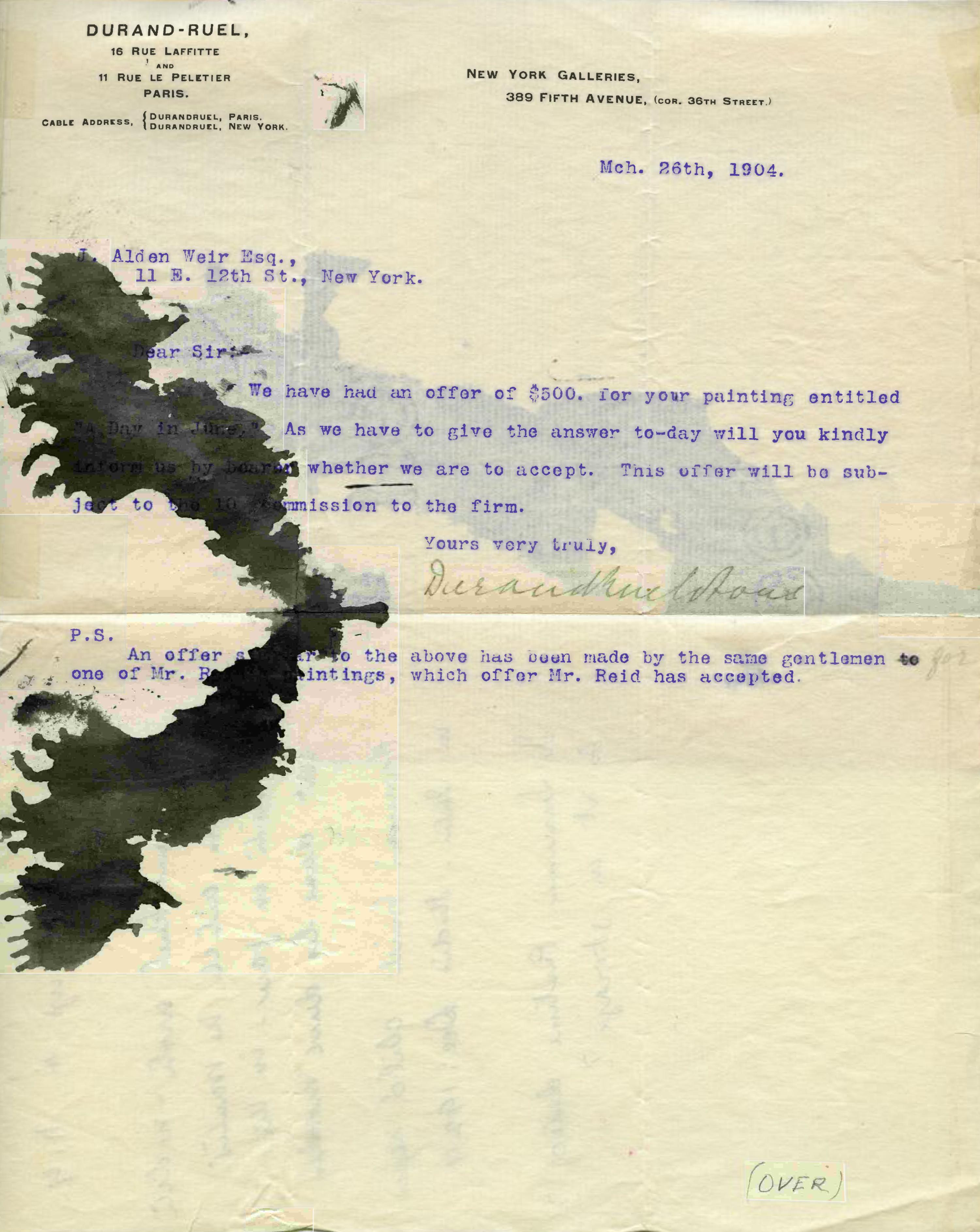 Day in June , c. 1903