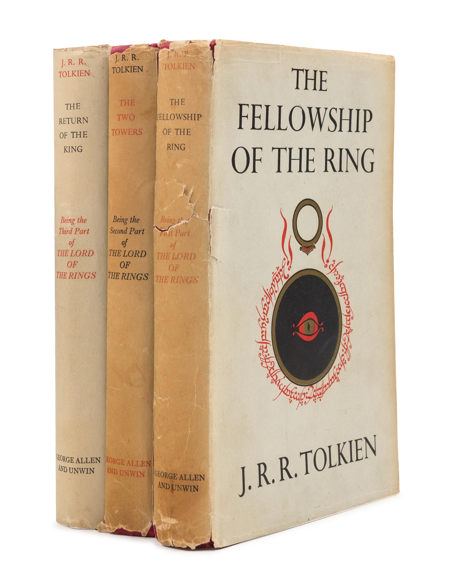 TOLKIEN, John Ronald Reuel (1892-1973). The Lord of the Rings, comprising: