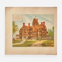 [Architecture] [Philadelphia] (Practical Illustrations of Various Combinations of Harrisons' "Town and Country" Ready Mixed Paints)
