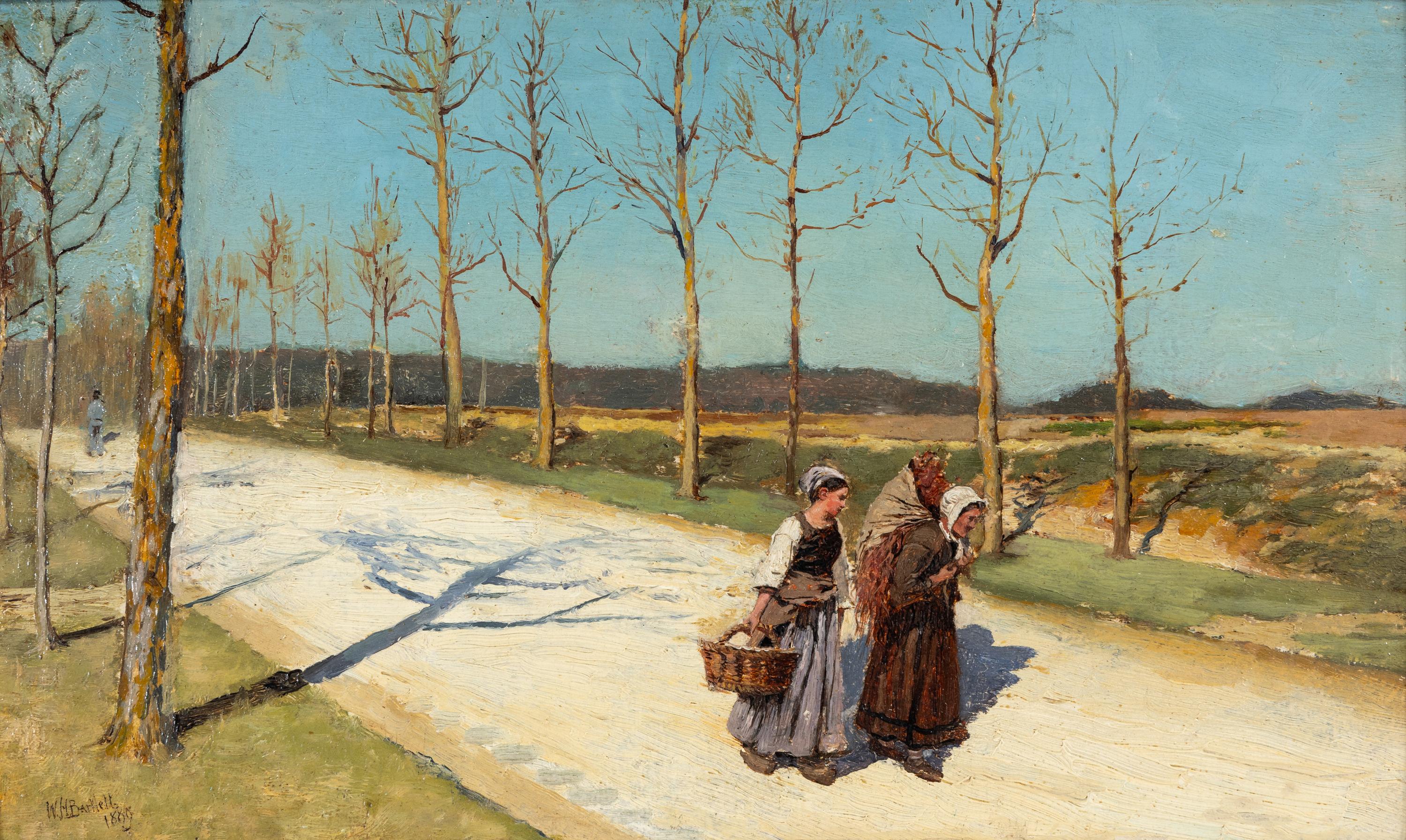 Grande Route, Fontainebleau , 1889