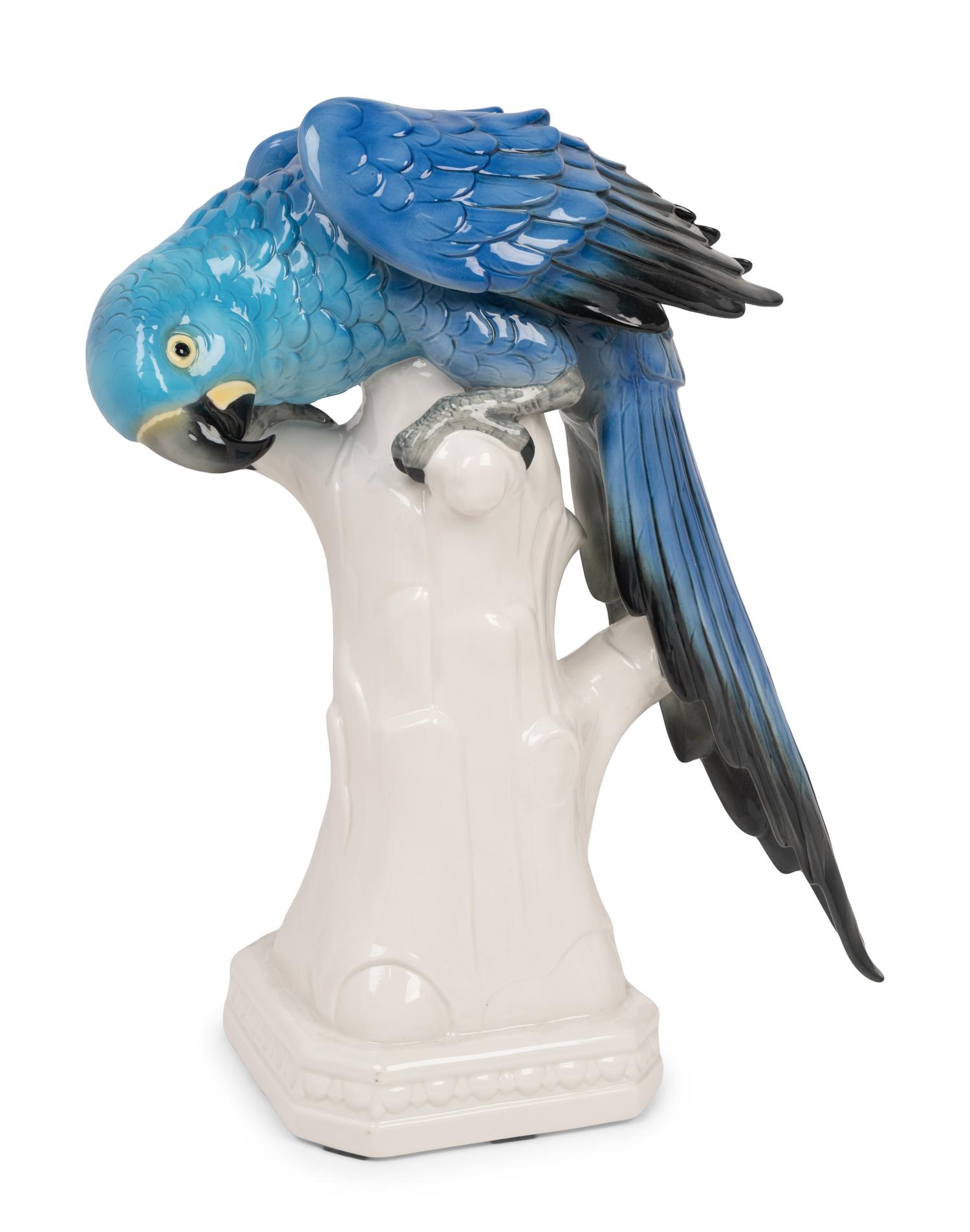 A Group of Seven Karl Ens Porcelain Birds