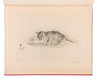 [ARTIST'S BOOKS]. FOUJITA, Léonard Tsuguharu (1886-1968), artist. -- JOSEPH, Michael (1897-1958). A Book of Cats being Twenty Drawings by Foujita . New York: Covici Friede, 1930.
