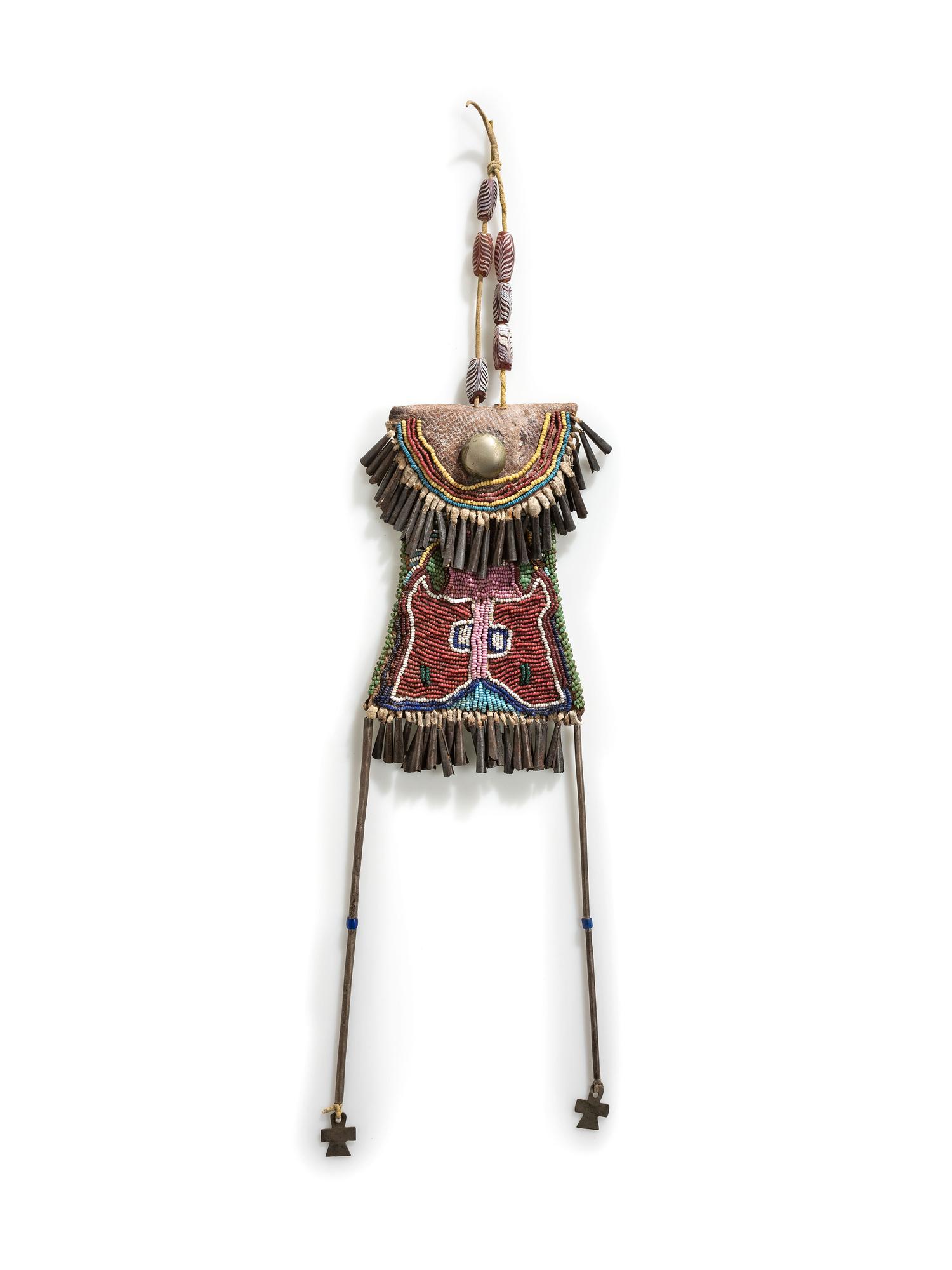 Kiowa Beaded Strike-a-Light Bag