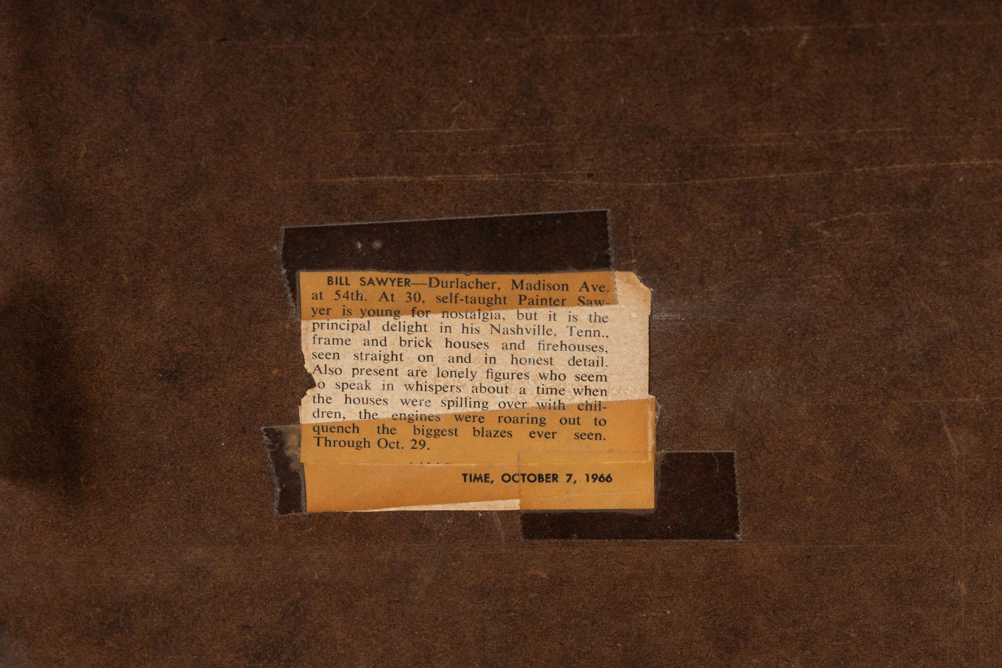 Mister, will you come back?, c. 1966