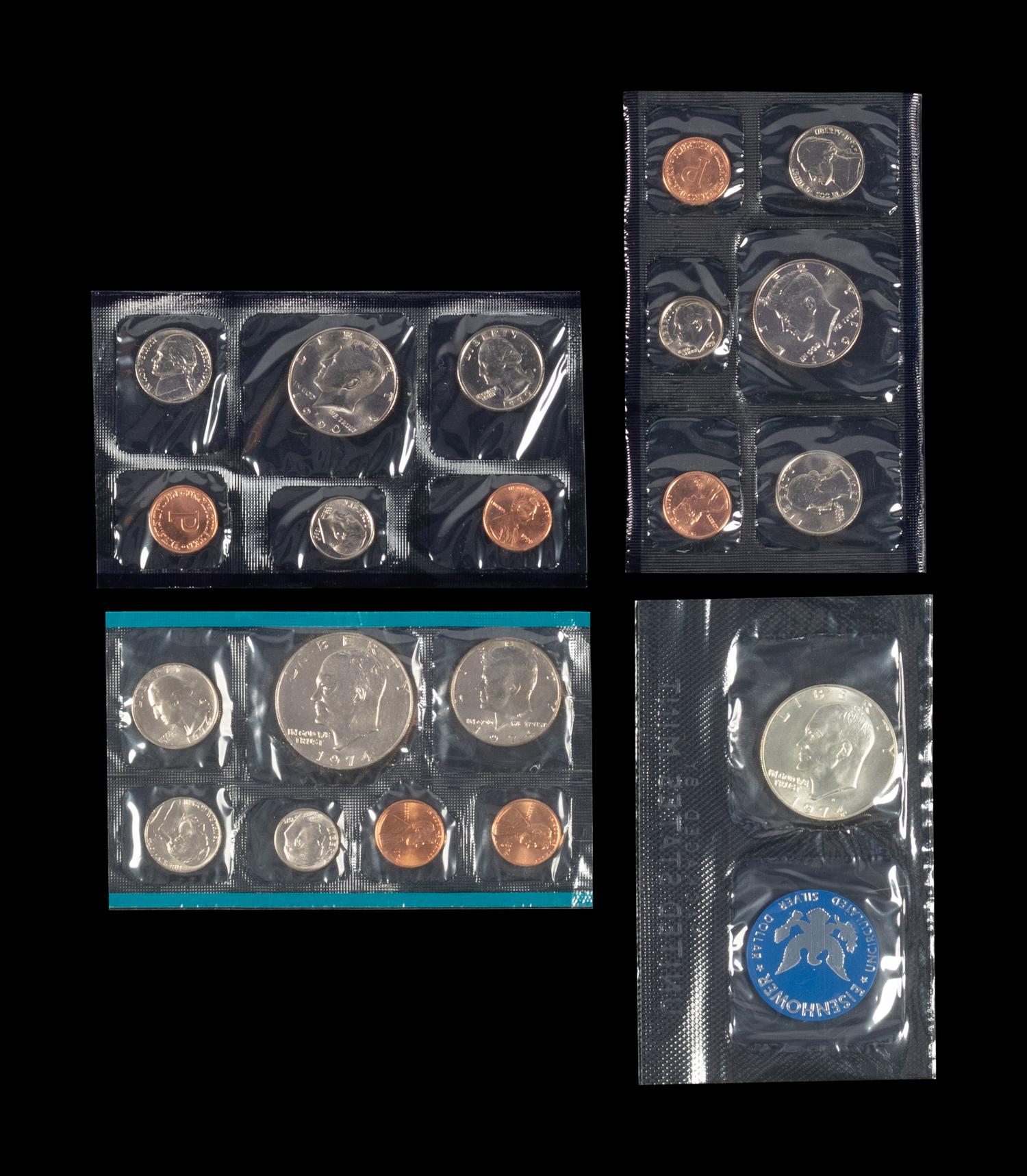 A Large Collection of United States Mint Coin Sets