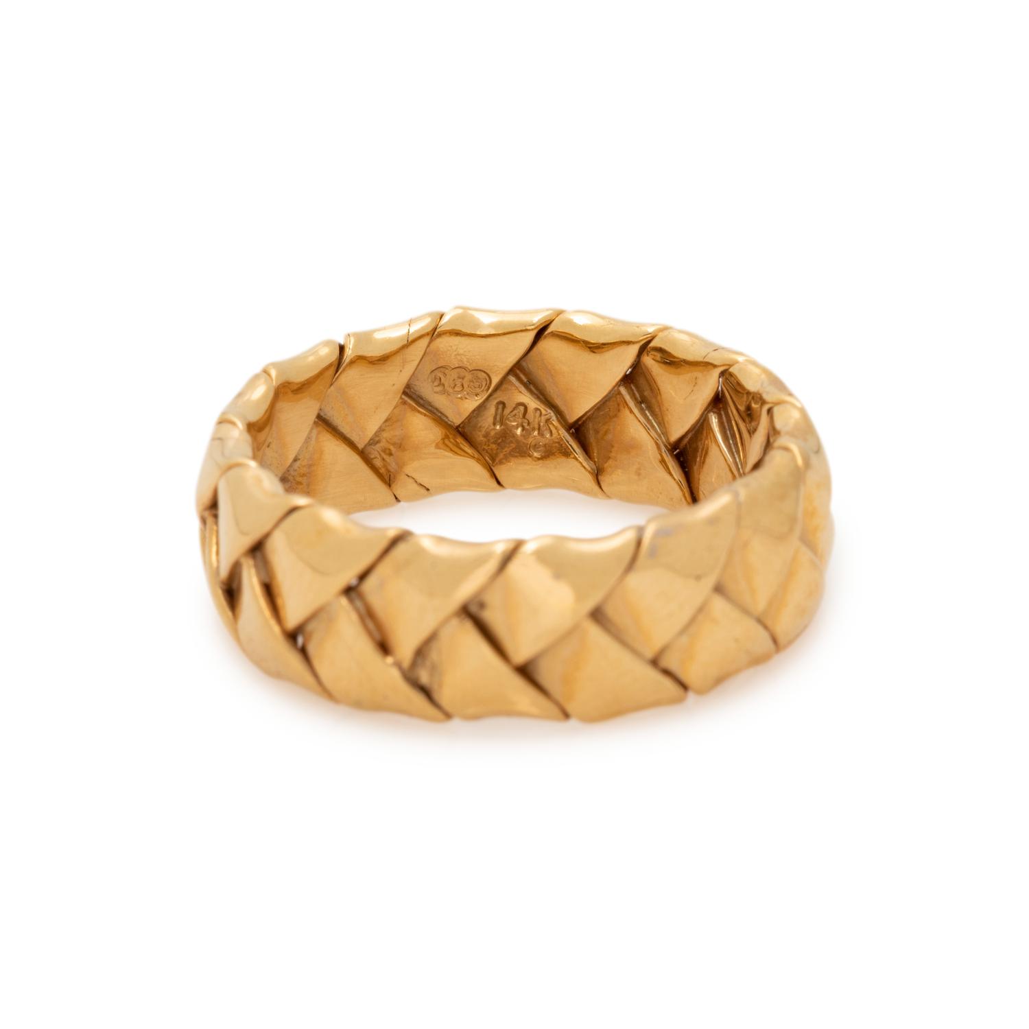 YELLOW GOLD RING