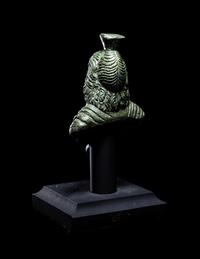 A Roman Bronze Bust of Serapis